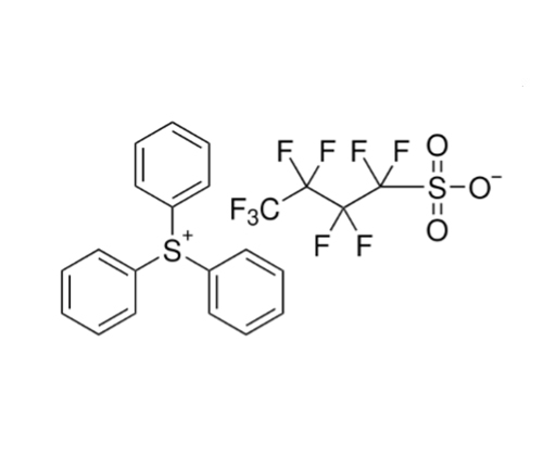 Perfluorobutyl sulfonate triphenylsulfonium salt