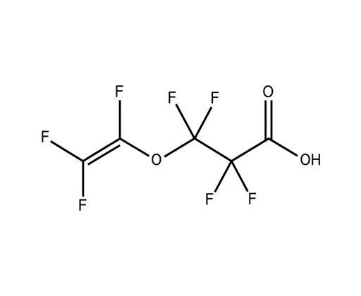 Propionic acid, 2,2,3,3-tetrafluoro-3- [(1,2,2-trifluoroethyl) oxy]