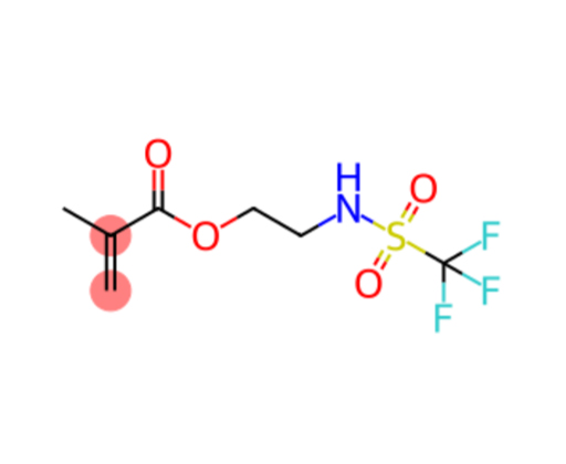 2-trifluoromethanesulfonylaminoethyl methacrylate