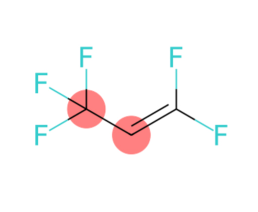 1,1,3,3,3-pentafluoropropene